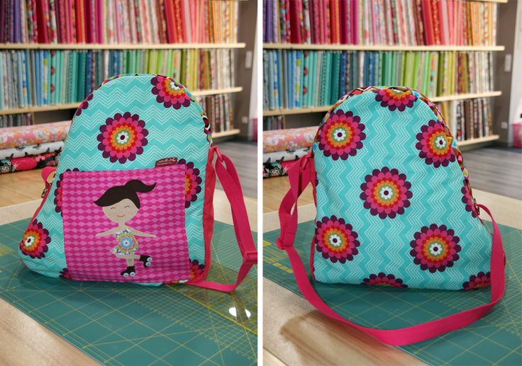 Bolsa de Patchwork para patines